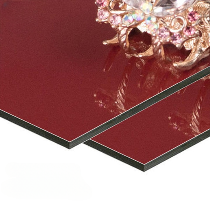 Color-coated aluminium panels for building facades